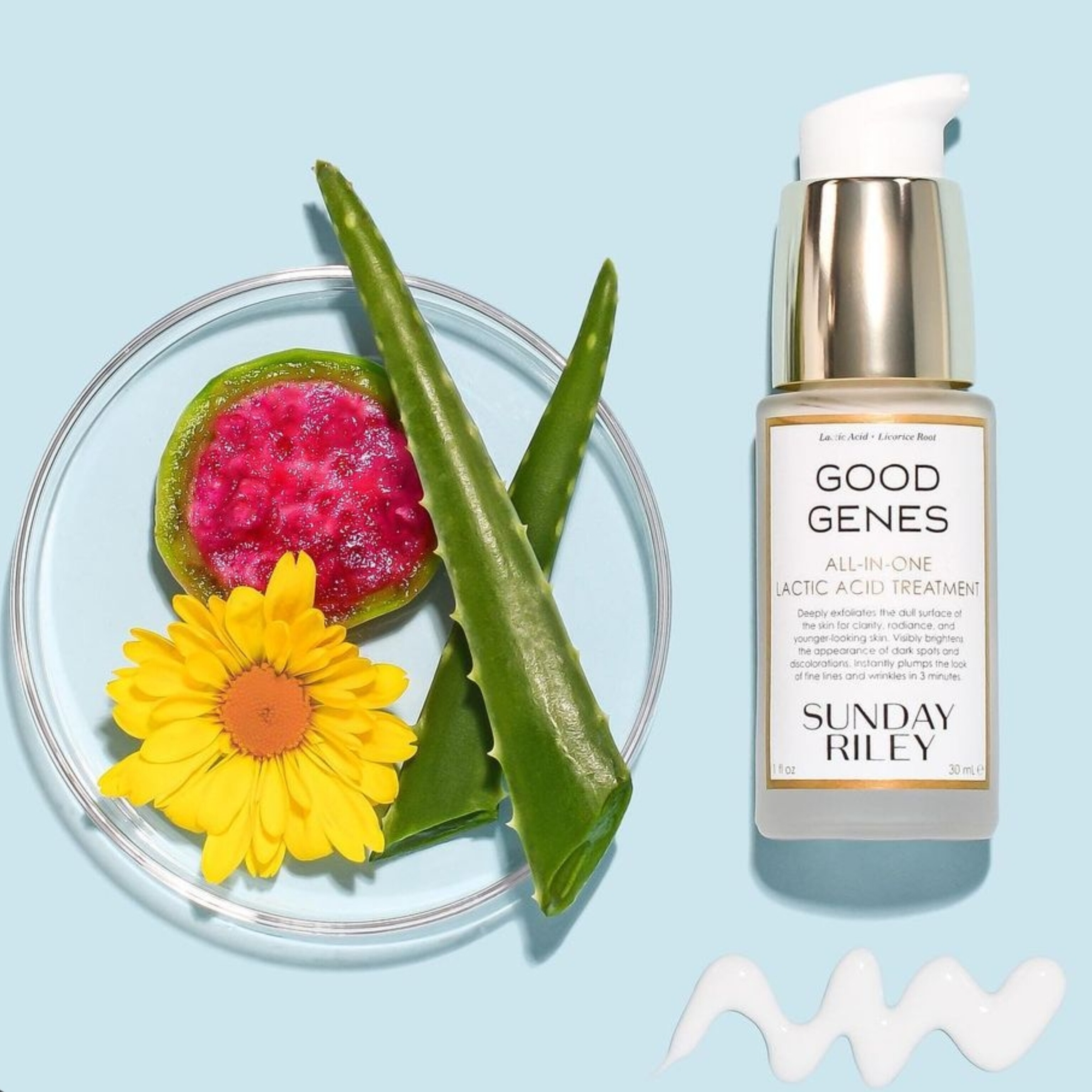 تاثیر اسید لاکتیک +شیرین بیان بر زیبایی پوست LACTIC ACIID+LICORICE ROOT