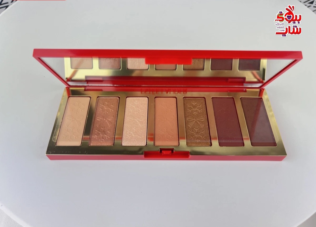 سایه چشم استی لادر لیمیتد ادیشن اورجینال 2025 Holiday Estee Lauder Limited Edition Glow Eyeshadow Palette 7 Shades