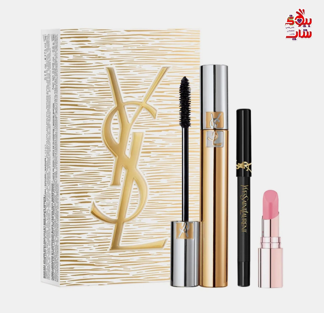ست ایوسن لورن اورجینال YVES SAINT LAURENT YSL Mascara Volume Faux Cils + Mini Lines Liberated Liner + Mini Candy Glow #44 GIFT SET