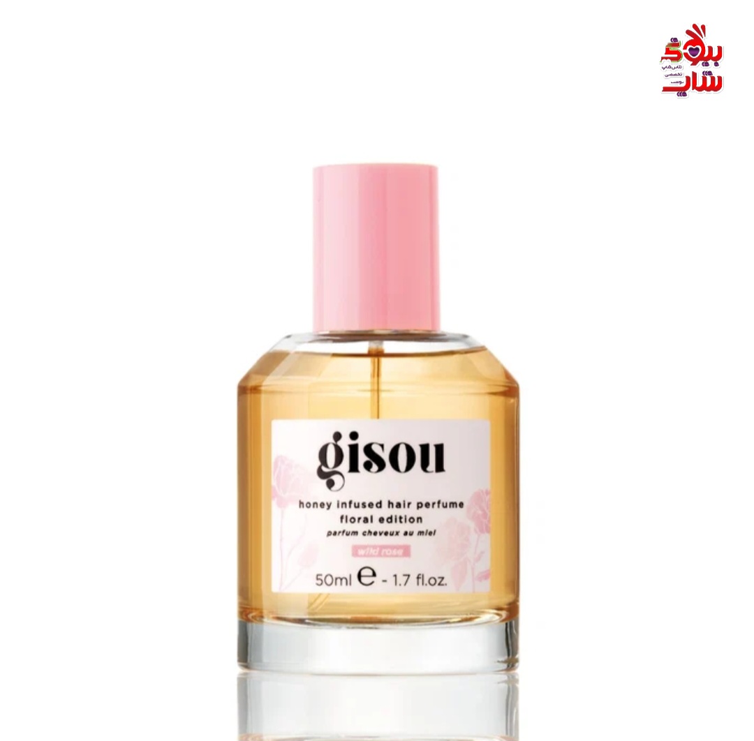 gisou HONEY INFUSED HAIR PERFUME WILD ROSE عطر موی رز وحشی با رایحه عسل گیسو