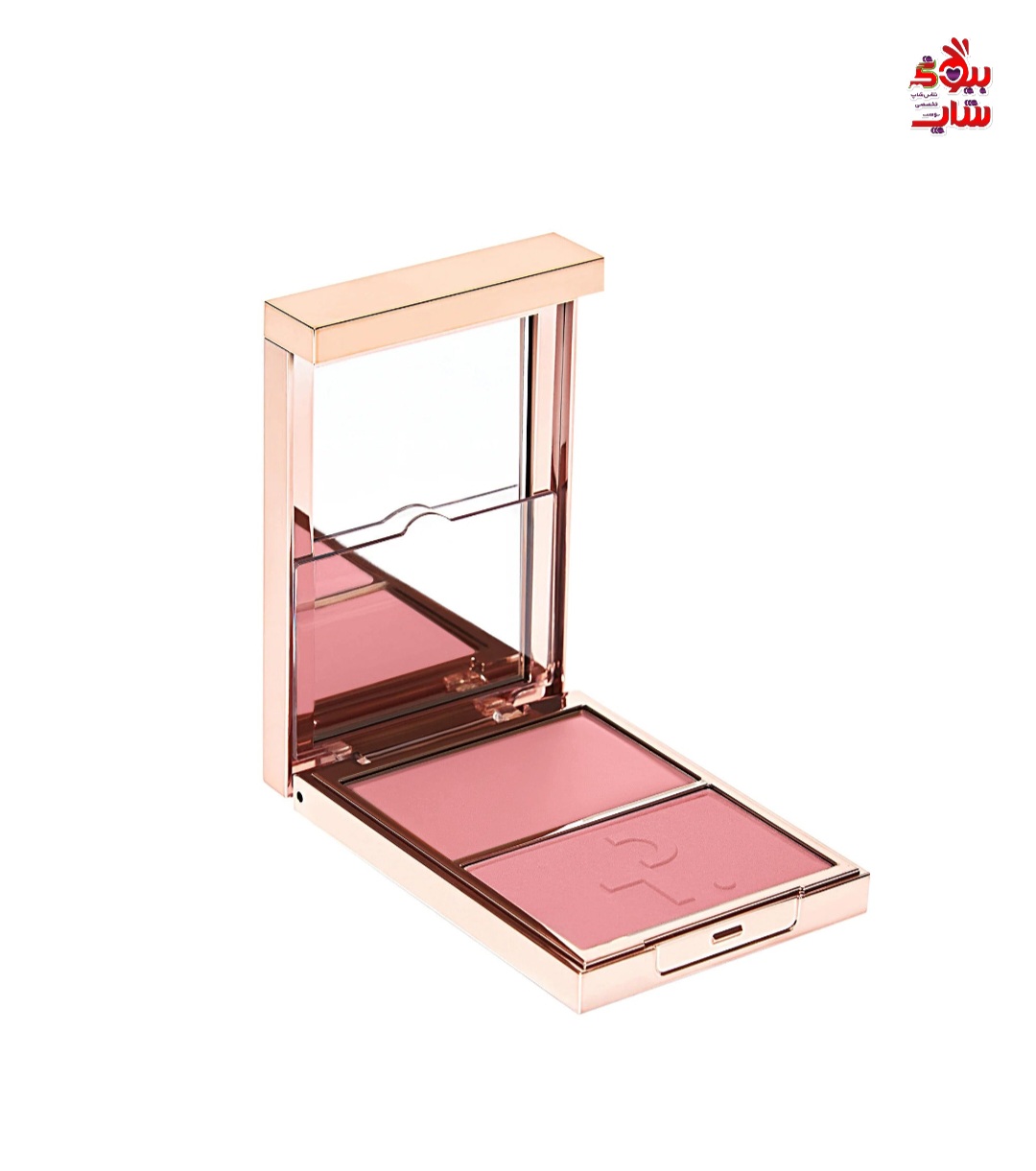 رژ گونه پاتریک تا دوتایی رنگ جدید Out of Office اورحینال PATRICK TA BEAUTY Major Headlines Double-Take Crème & Powder Blush Duo Colour: Out Of Office (Cool Pink) • Popular