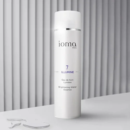 اسنس روشن کننده و درمان لک آیوما اصل اروپایی ioma Paris 7 ILLUMINE  Eau de Soin Lumiere Brightening Water Essence 200ml