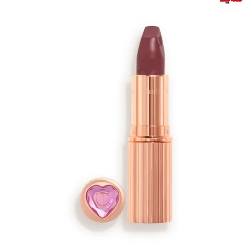 رژ لب جدید شارلوت تیلبری رنگ Dream  TALK  فولسایز اصل اروپایی  CHARLOTTE TILBURY PILLOW TALK LOVE EFFECT LIPSTICK MATTE REVOLUTION - DREAM TALK   Limited-edition deep-mauve Pillow Talk lipstick with a hydrating matte finish