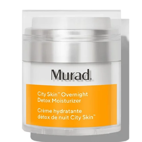 کرم ویتامین C شب مورد اصل اروپایی City skin overnight detox moisturiser murad