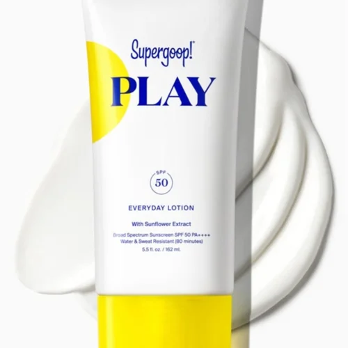 لوسیون ضد آفتاب سوپرگوپ spf50 حجم 71میل اصل اروپایی SUPERGOOP PLAY Everyday Face Lotion SPF 50 Fragrance-Free