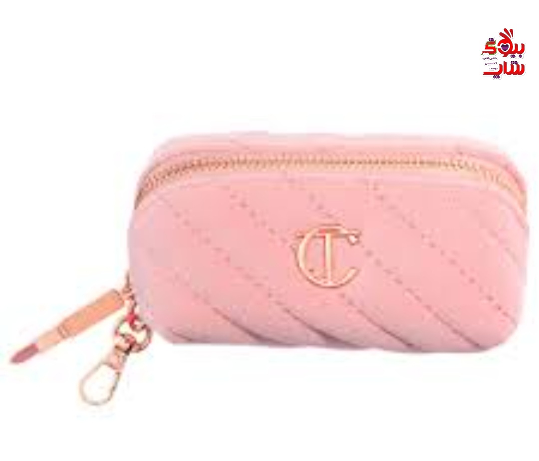CHARLOTTE TILBURY NEW & EXCLUSIVE Pillow Talk Mini Charm Bag کیف آرایشی کوچک Pillow talkشارلوت تیلبری اورجینال