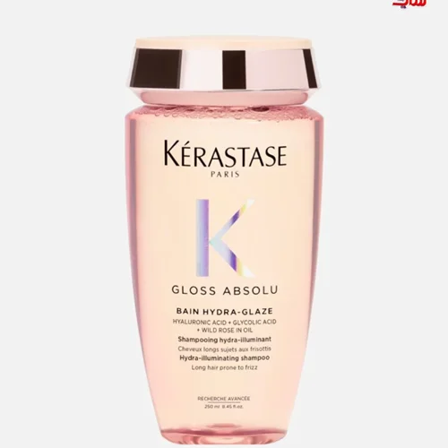 شامپو ضد وز و ترمیم کننده گلس ابسولو کراستاس اورجینال Kérastase Gloss Absolu Bain Hydra-Glaze Haarshampoo