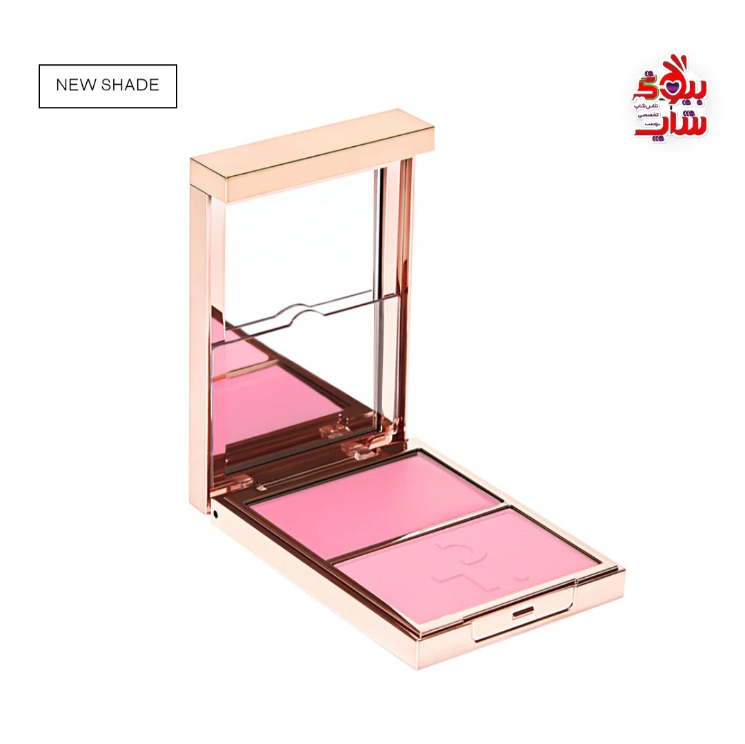 رژ گونه پاتریک تا دوتایی رنگ جدید Just Enough اورجینال PATRICK TA BEAUTY Major Headlines Double-Take Crème & Powder Blush Duo Colour: Just Enough (Soft Blue Pink) • Popular