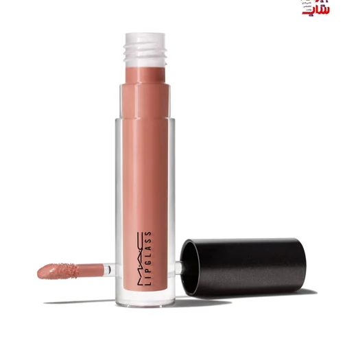 لیپ گلاس مک رنگ spite فولسایز اصل اروپایی MAC LIPGLASS SPITE Muted plum-taupe brown   A lip gloss in a wide colour range that can create a glass-like finish or a subtle sheen
