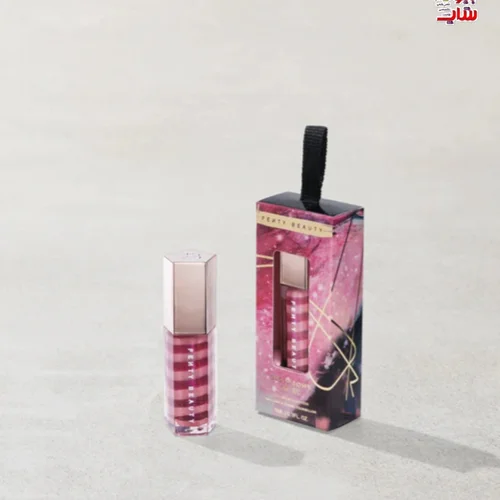 لیپ گلاس فنتى بیوتی رنگ جدید SWIRL TWISTED فولسایز اصل اروپایی  FENTY BEAUTY GLOSS BOMB SWIRL TWISTED LIP LUMINIZER