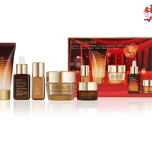 ست پوستی ادونس نایت ریپیر استی لادر اصل اروپایی ESTEELAUDER  Advanced Night Repair Skincare Set Rescue & Reset Repair Rescu