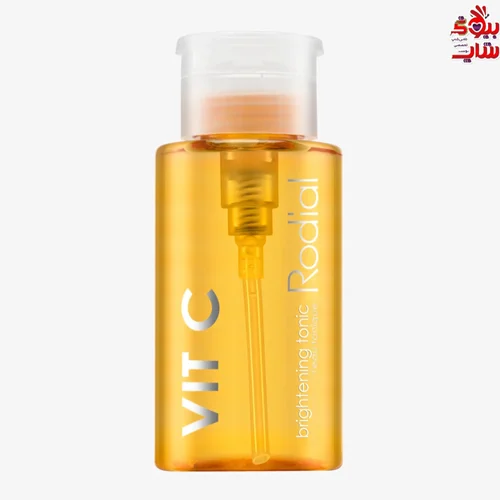 تونر ویتامین C, روشن کننده و درمان لک رودیال اورجینال RODIAL Vitamin C Deluxe GlowTonic 100ml An exfoliating face toner that promotes smooth, radiant-looking skin